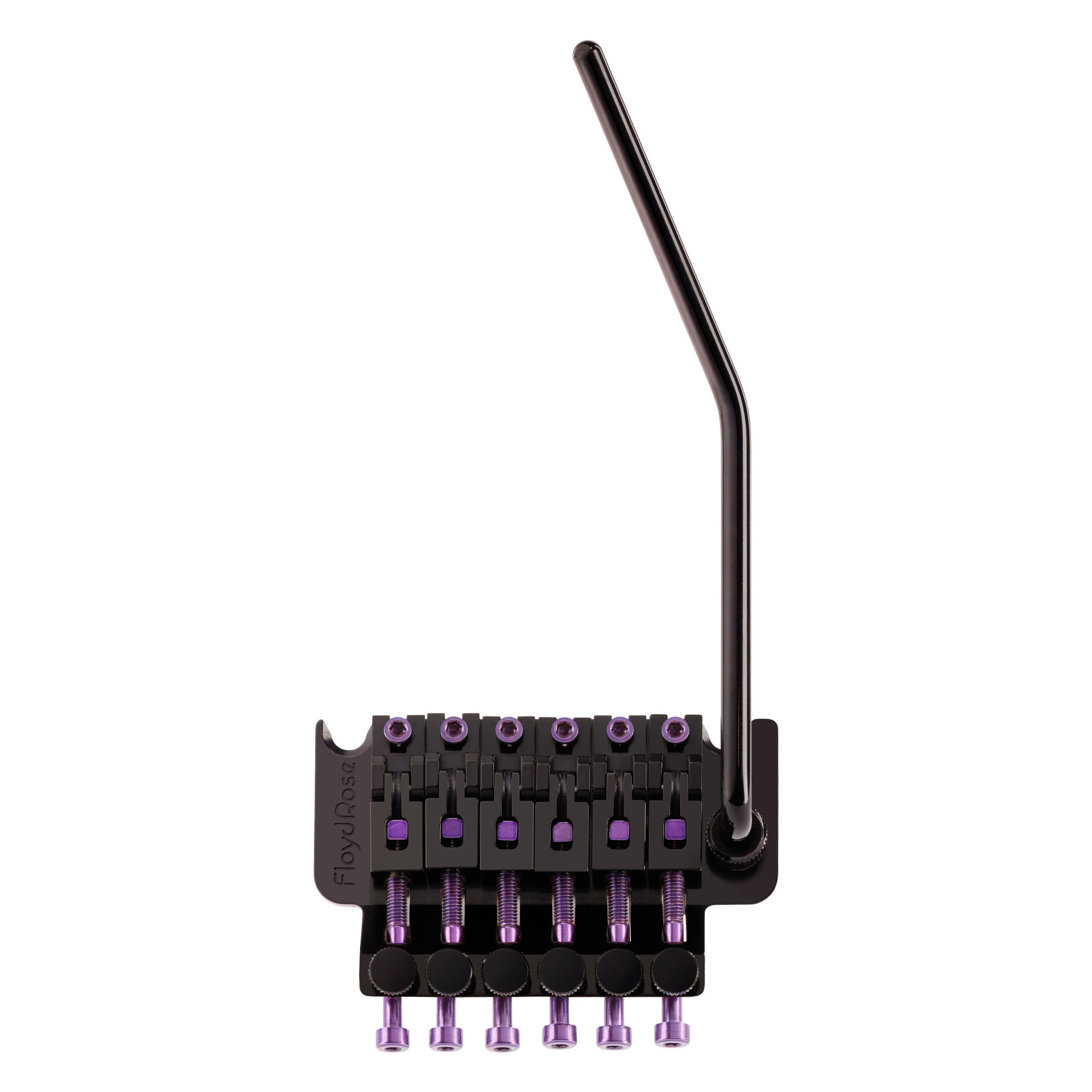 Floyd Rose FRT200-PL - Original Tremolo System - Black with Purple Hardware