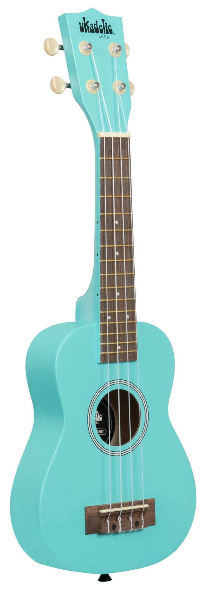 KALA Ukadelic UK-FROSTBITE - Frost Bite Soprano Ukulele, with Tote Bag