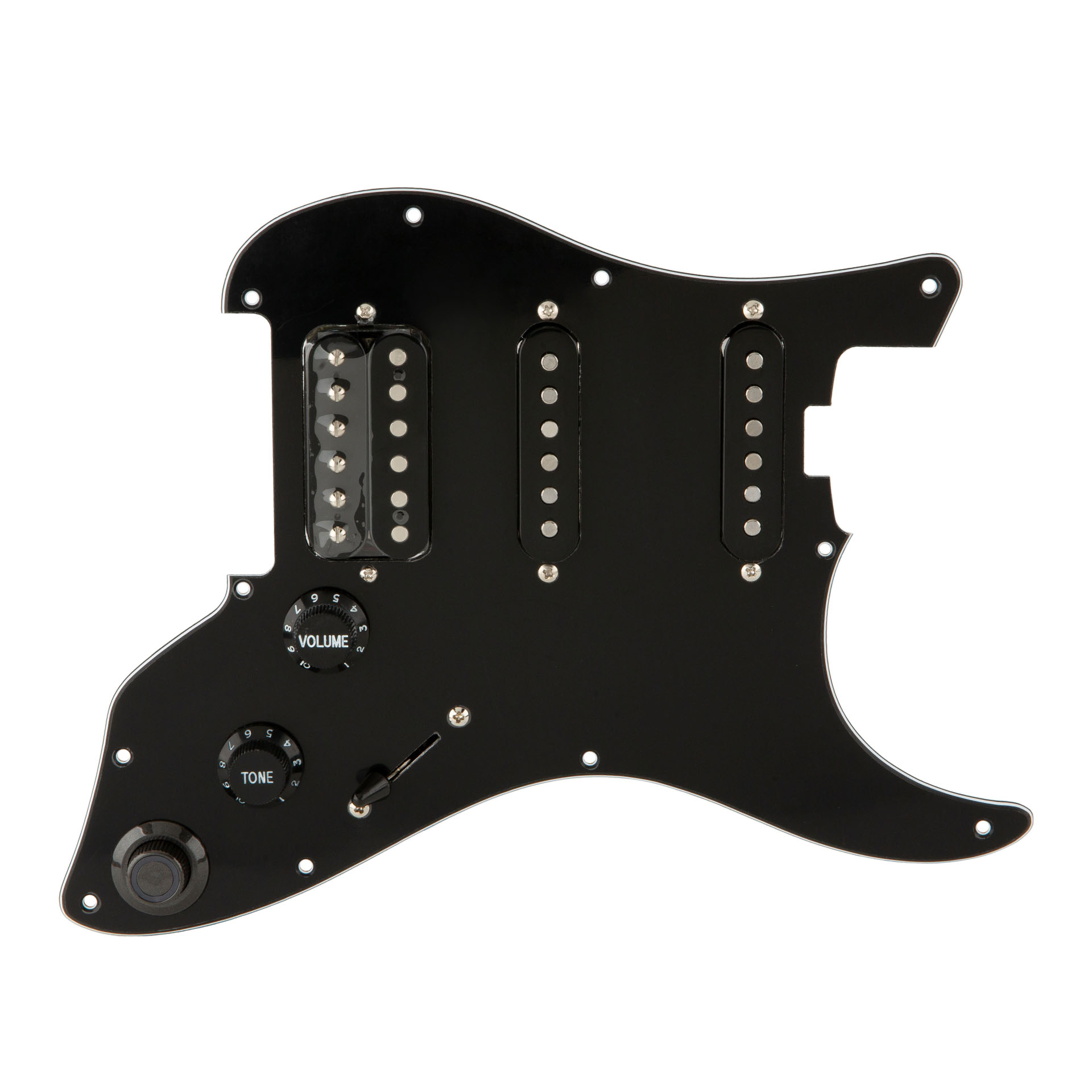 GTRS - Loaded Pickguard for Intelligent Electric Guitars P800, P801 - Black
