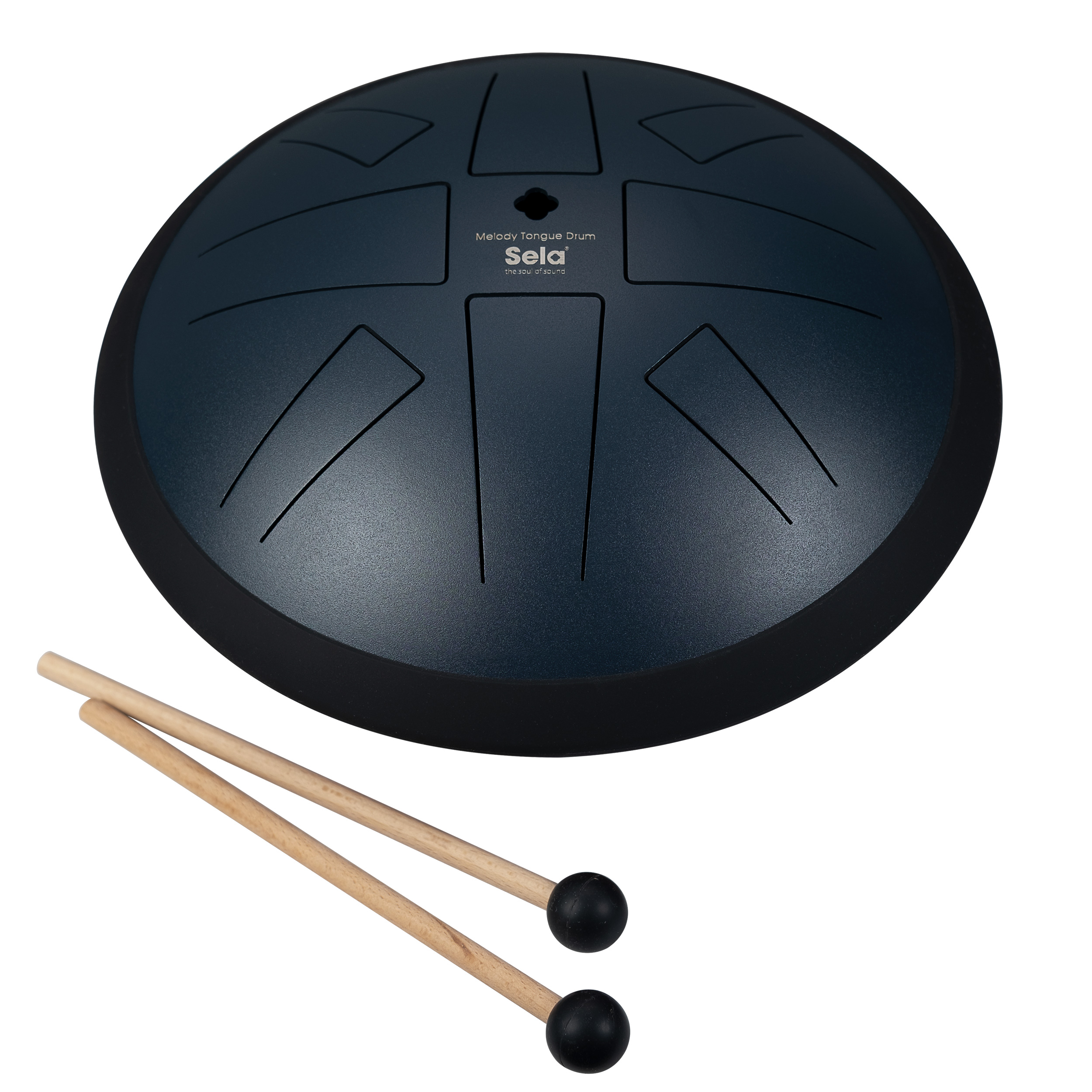 SELA SE371 Melody Tongue Drum 10“ D Akebono Navy Blue