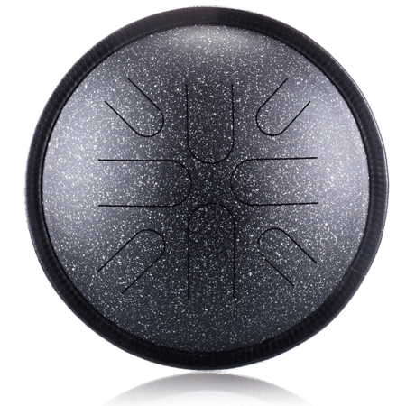 U-Turn travel Drum 10" mit 8 Tönen - Galaxy black
