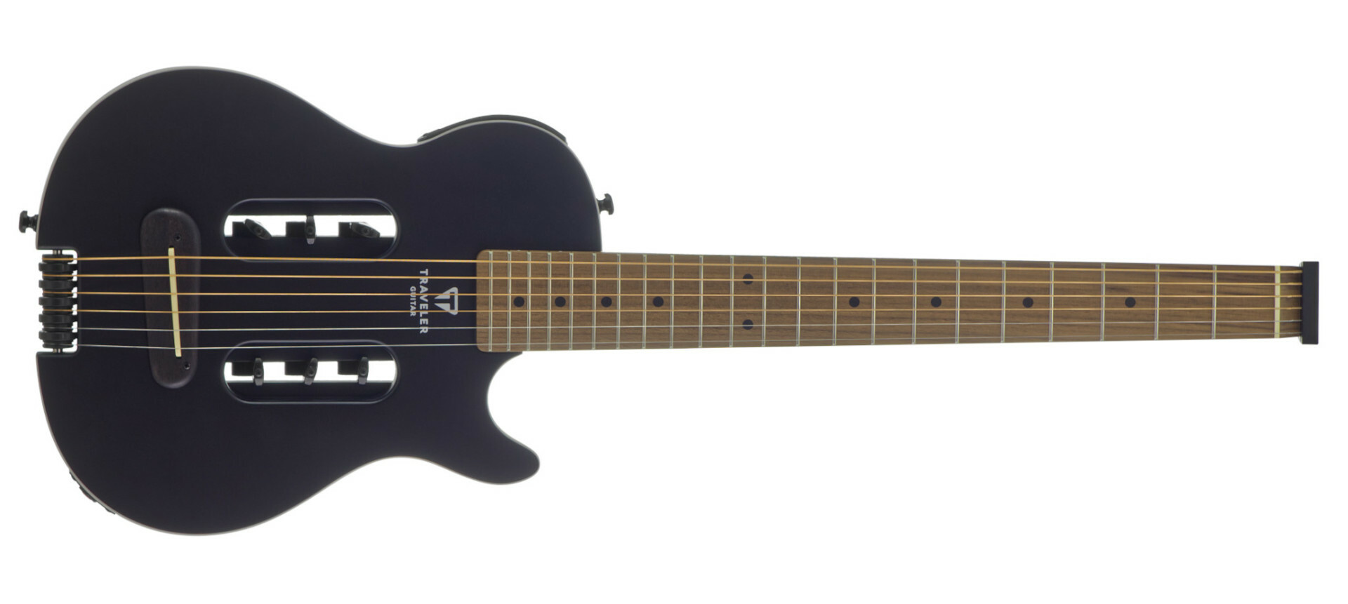 Traveler Guitar - Escape Mark III Steel, Black Satin