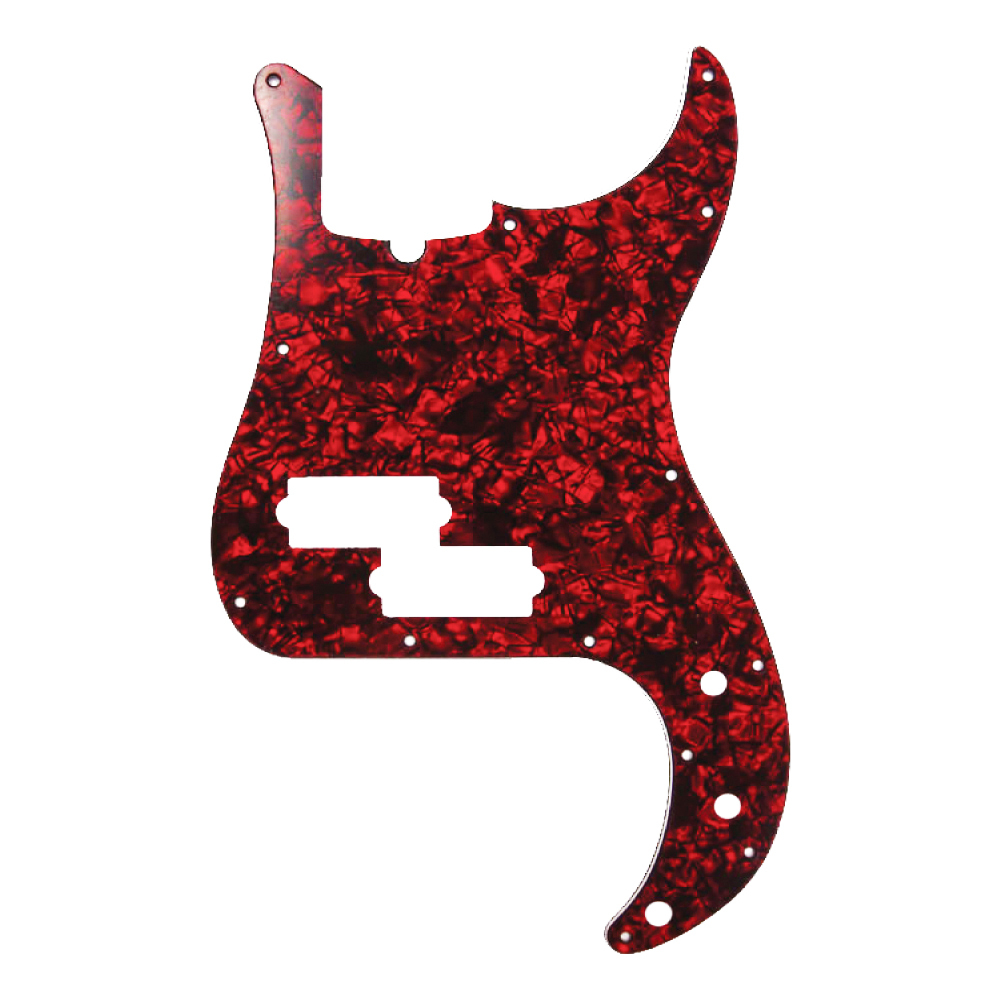D'Andrea P-Bass Pickguard (DPP PB RDP), Red Pearl