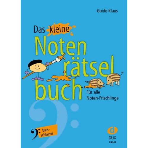 Guido Klaus: Das kleine Notenrätselbuch Bassschlüssel - D 1043