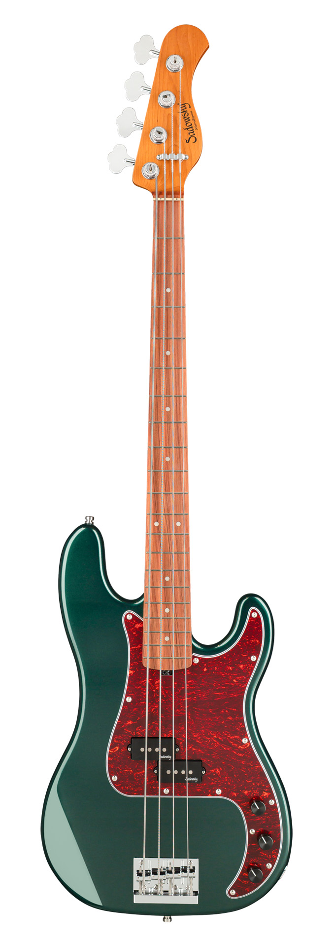 Sadowsky MetroExpress 20-Fret Ultra Vintage P Bass, Morado Fingerboard, 4-String - Solid Sherwood Green Metallic High Polish