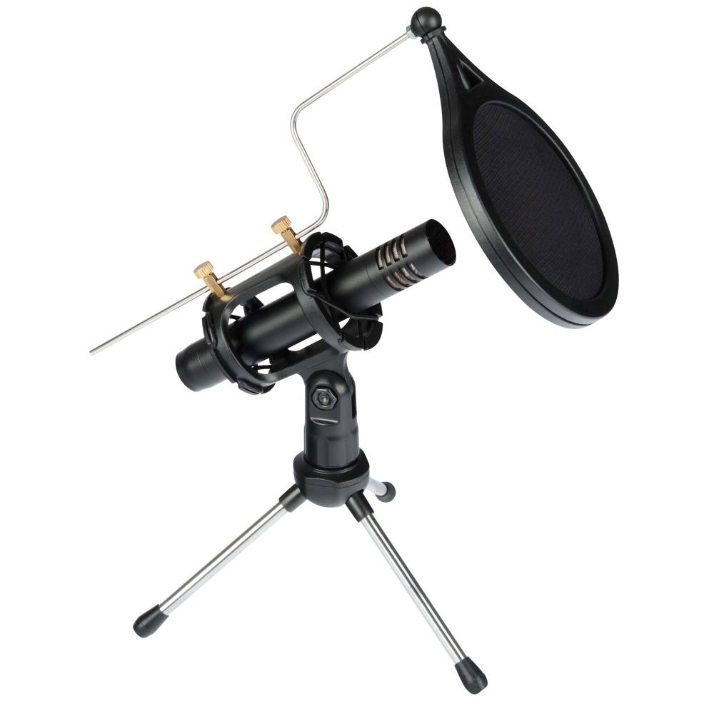 Proel Eikon CM150V2 – USB Kondensatormikrofon mit Stativ & Popfilter