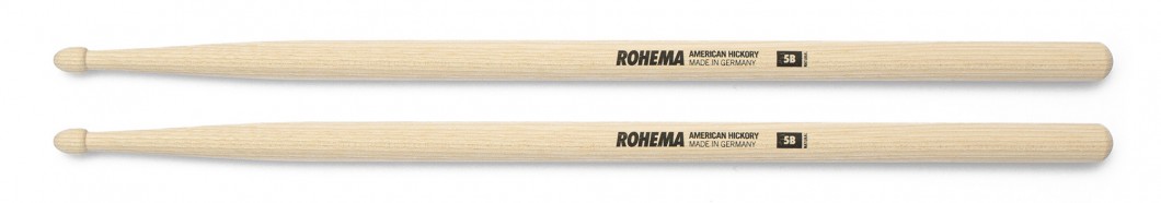 Rohema 5B Natural Drumsticks