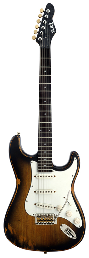 Slick SL 57 SB E-Gitarre ST-Style Sunburst
