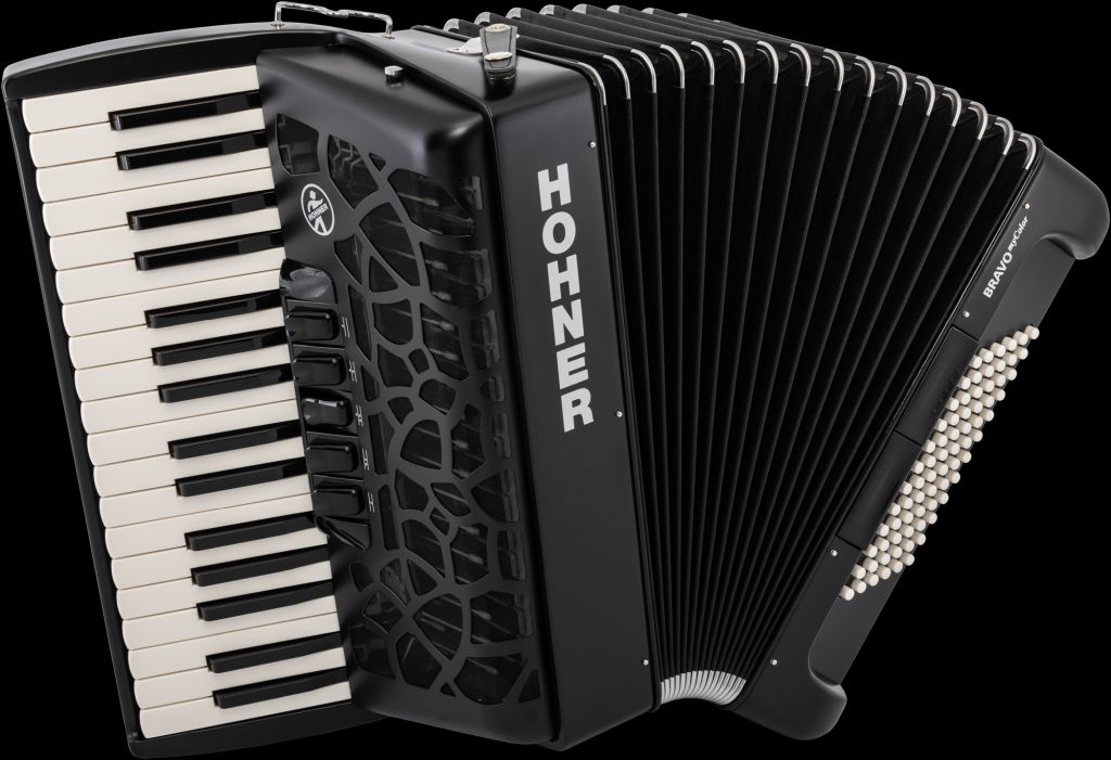 HOHNER Akkordeon Bravo III 72 night, myColor, silent key