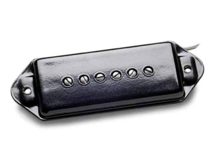 Nordstrand NP9.0, P90 Style Pickup, Black Cover - Bridge