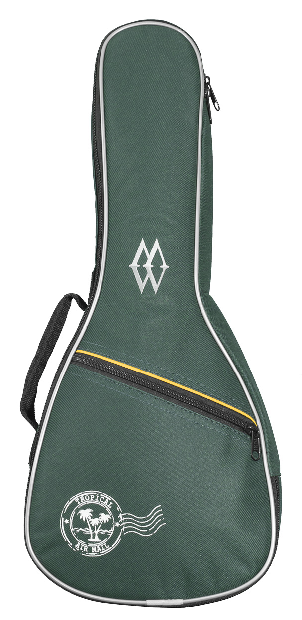 MW Gigbag Ukulele Sopran Economy - grün