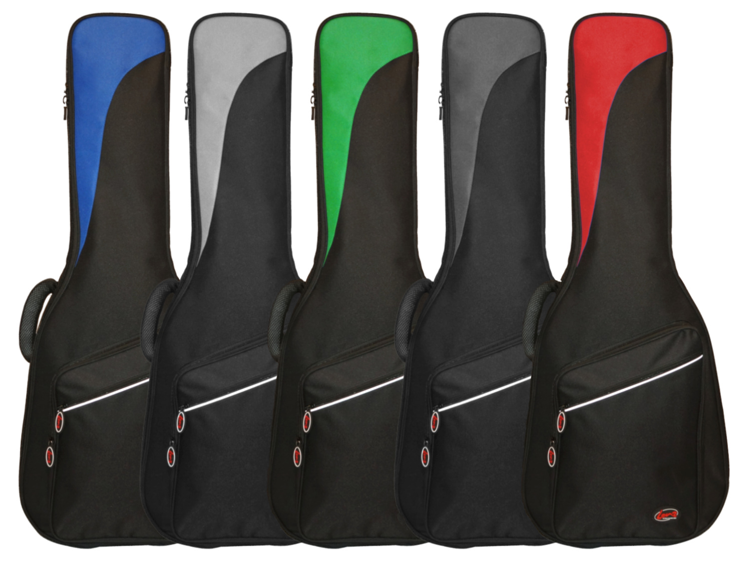 LENZ LB-303 Gigbag für Konzertgitarre 4/4 blau-schwarz