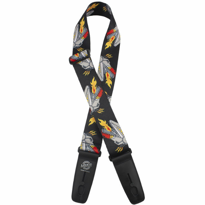 Lock-It Strap 2" Poly Plush (LIS 104-S13), T-Rex
