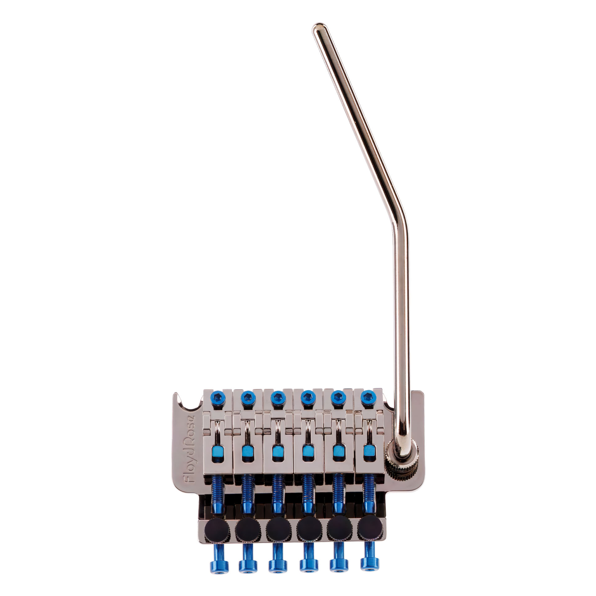 Floyd Rose FRT500-BL - Original Tremolo System - Black Nickel with Blue Hardware
