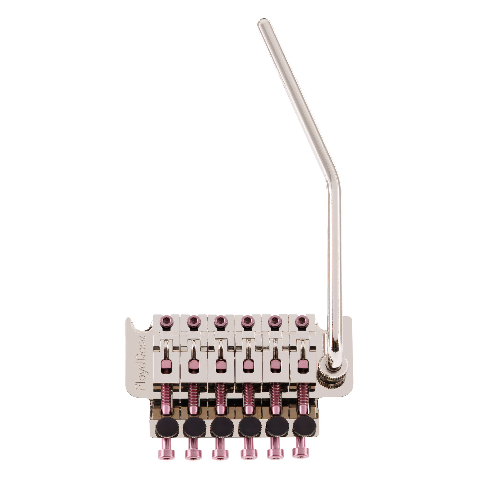 Floyd Rose FRT400-PK - Original Tremolo System - Nickel with Pink Hardware