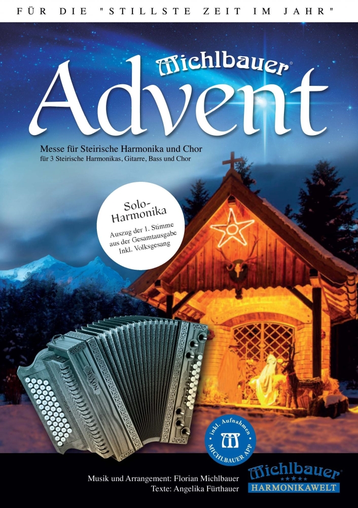 Michlbauer Advent Messe Solo-Harmonika inkl. Volksgesang