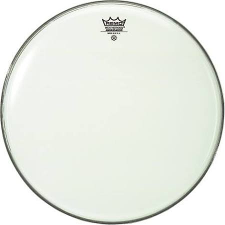 REMO BR-1220-00 Schlagzeugfell 20" Ambassador weiß glatt Bassdrum
