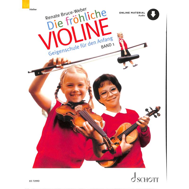 Bruce-Weber: Die fröhliche Violine Bd. 1 - ED 7299D