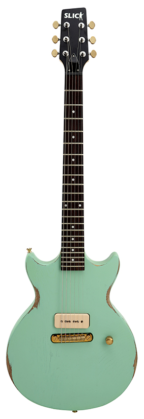 Slick SL 59 SG E-Gitarre Surf Green
