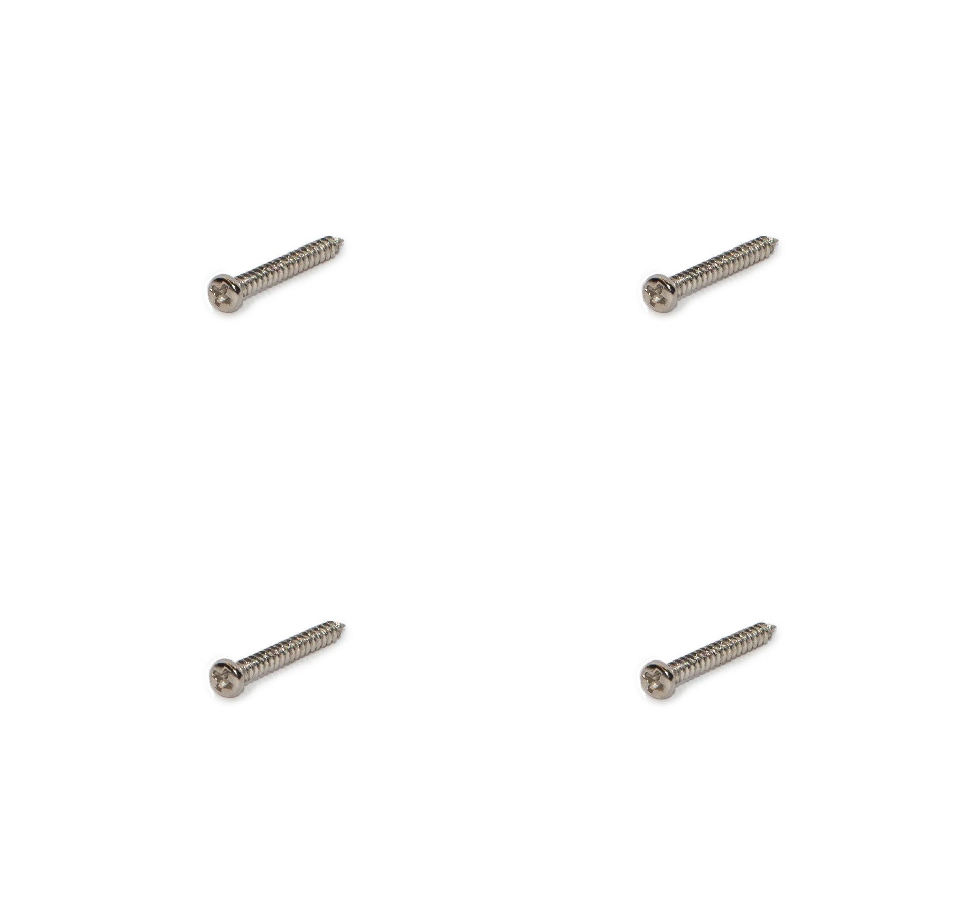 Framus & Warwick - Screw for Pickup Frames - Chrome, 4 pcs.