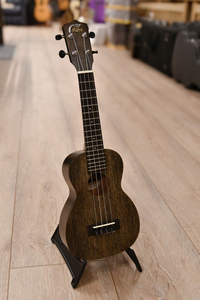 My Leho MLUS-XM-CP Sopran-Ukulele, Curly Oak & Mahagoni