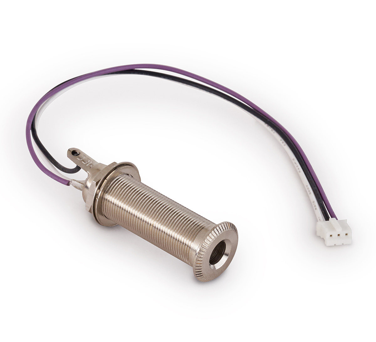 MEC Closed Stereo Jack Socket, for Mounting in Instrument Sides with R5 Connector - Chrome