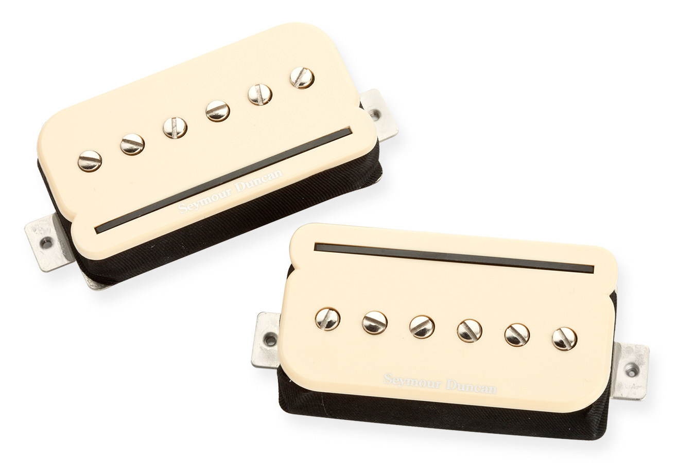Seymour Duncan SHPR-1S - P-Rails Humbucker Set - Creme