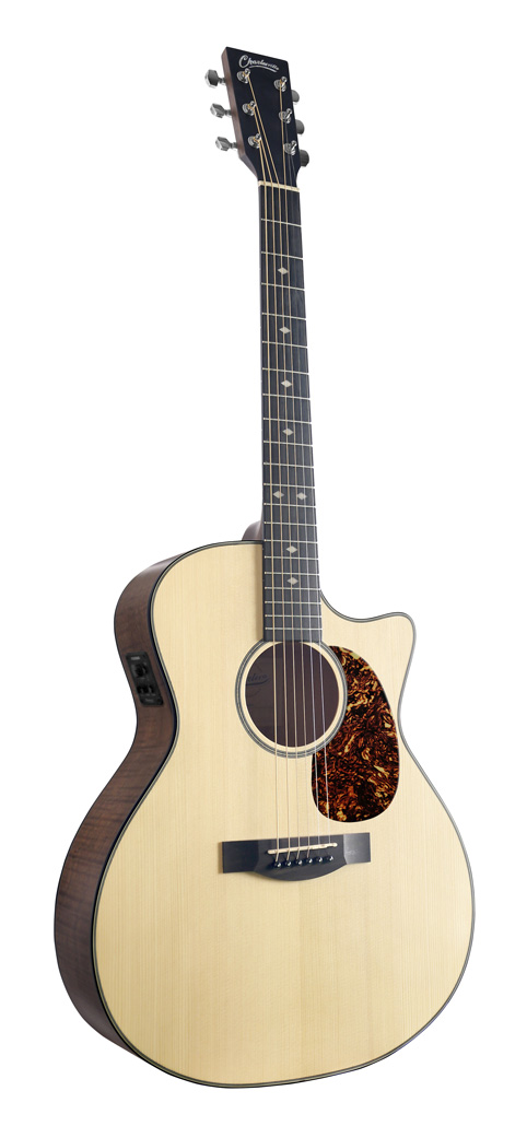 Charlesville E-Acoustic GAV-SEM-E Grand Auditorium Westerngitarre