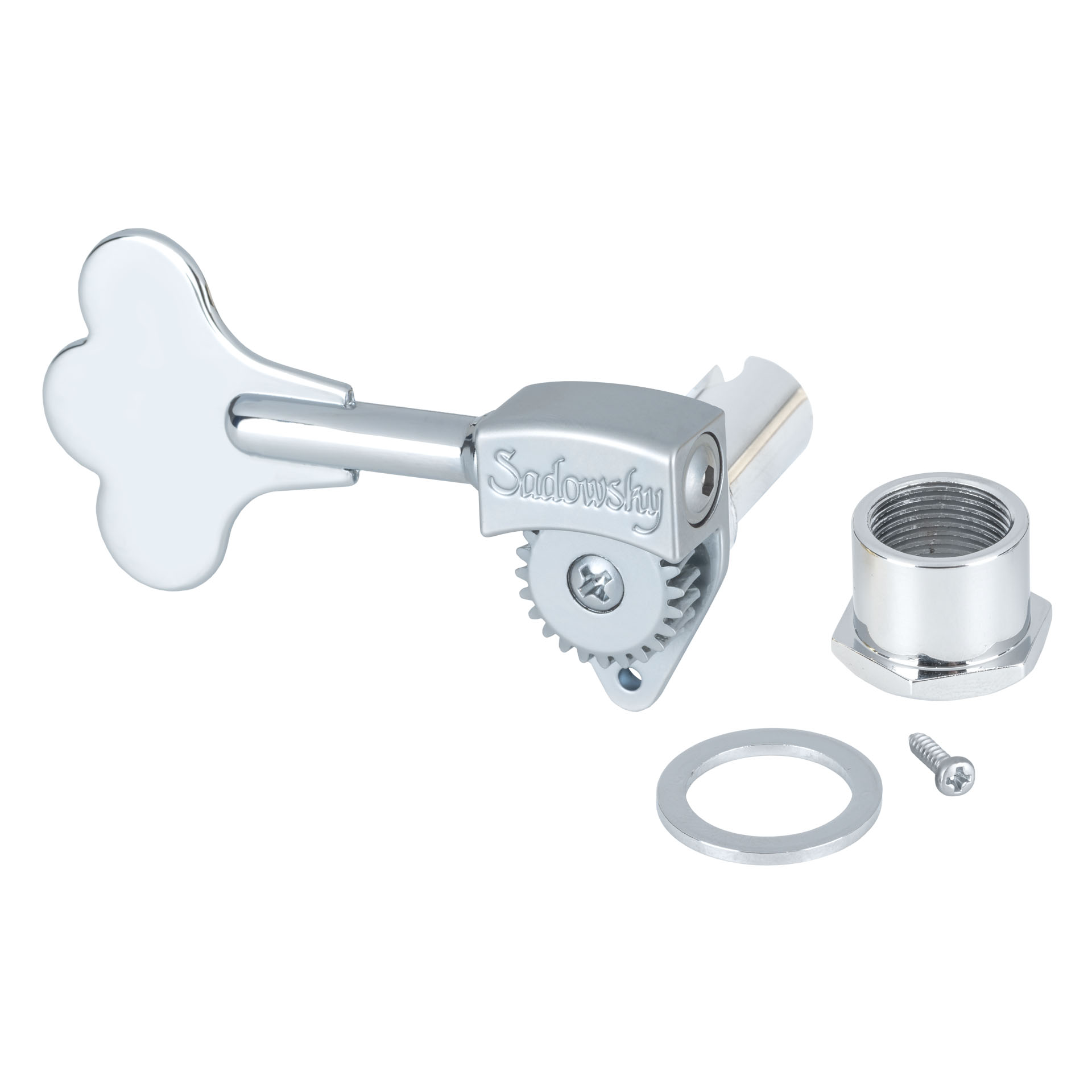 Sadowsky Parts - Ultra-Light Machine Head with Open Gear, Right (Treble) Side - Chrome