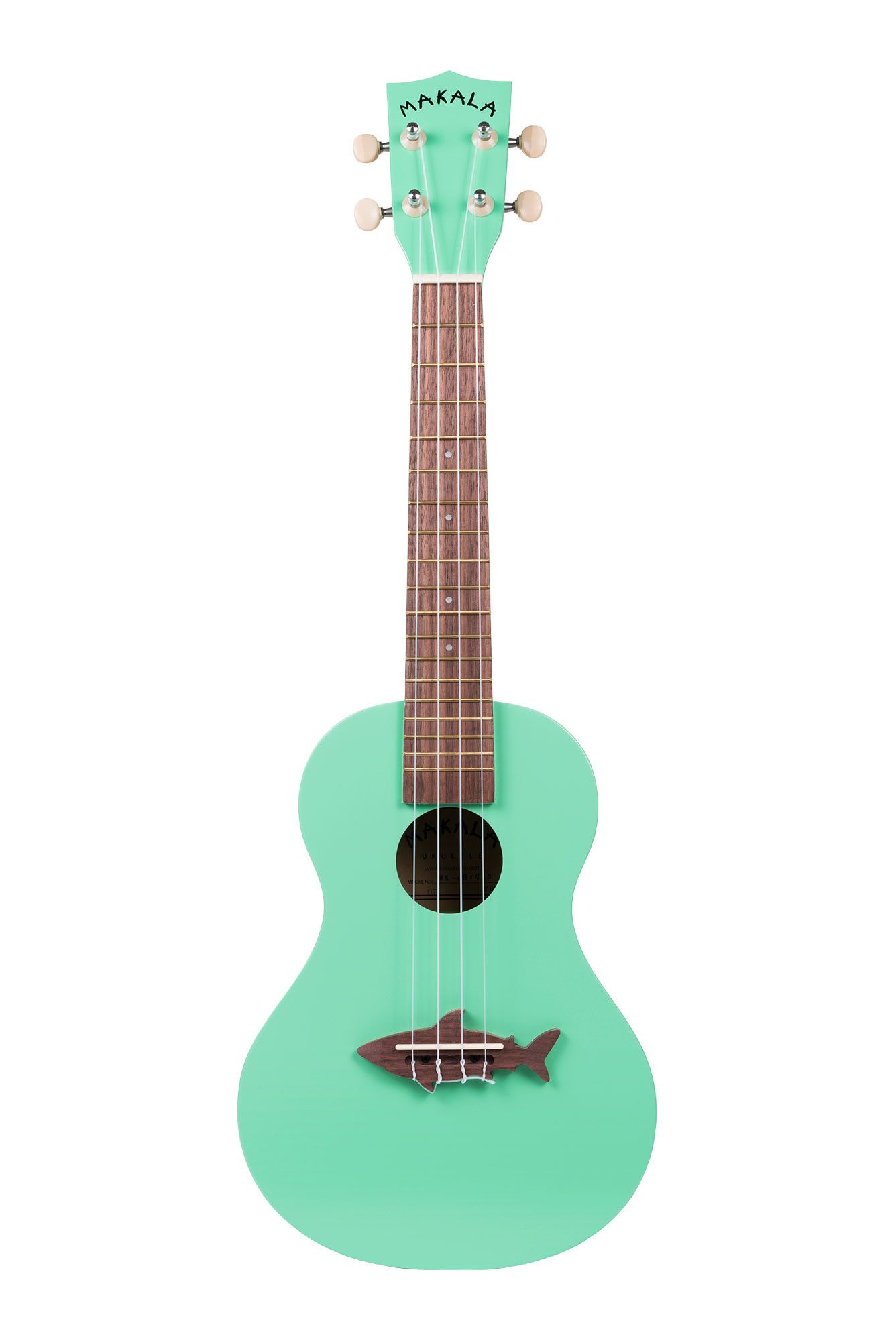 Makala Shark MK-CS-GRN - Surf Green Konzert Ukulele + Tasche