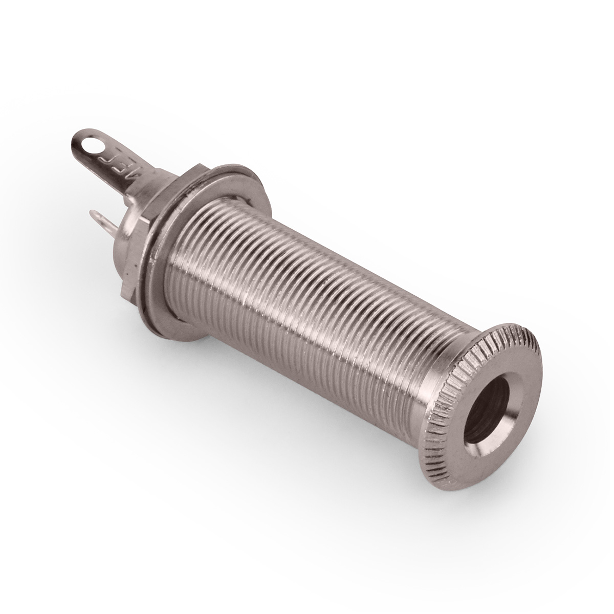 MEC Closed Stereo Jack Socket, for Mounting in Instrument Sides - Chrome