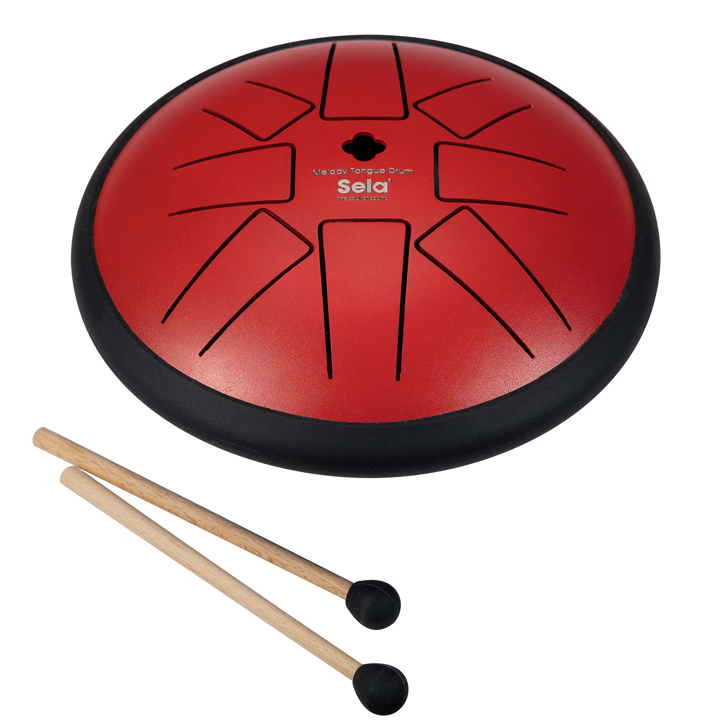 SELA SE362 Melody Tongue Drum 6“ F Minor Red