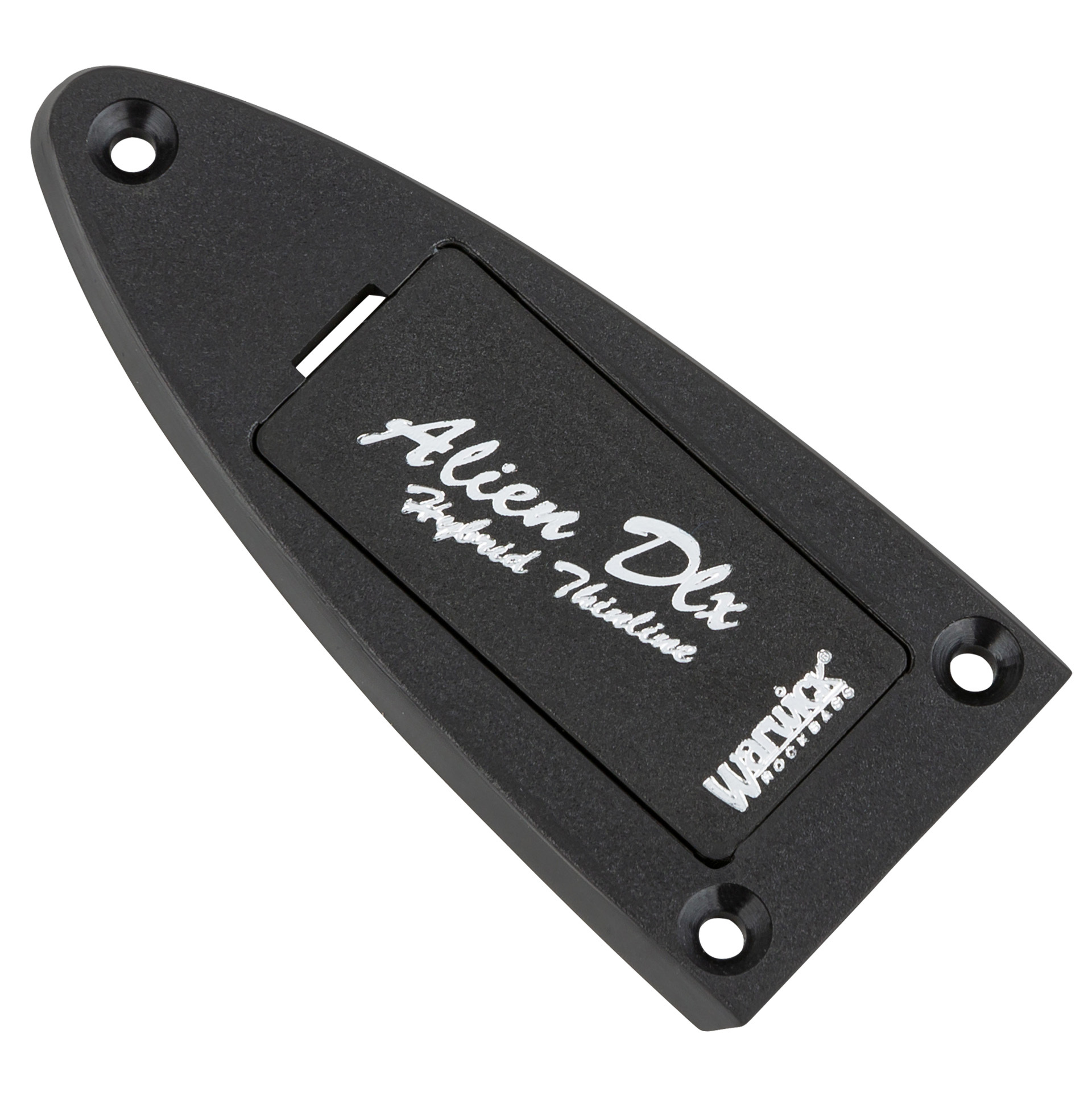 Warwick Parts - Easy-Access Truss Rod Cover for Warwick RockBass Alien DeLuxe Hybrid Thinline, Lefthand