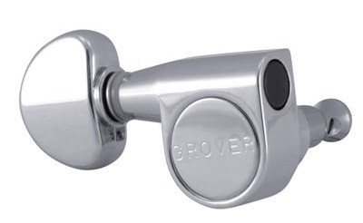 Grover 210C Pedal Steel Gutiar Machine Head - 1 Piece, Treble Side (Left) - Chrome