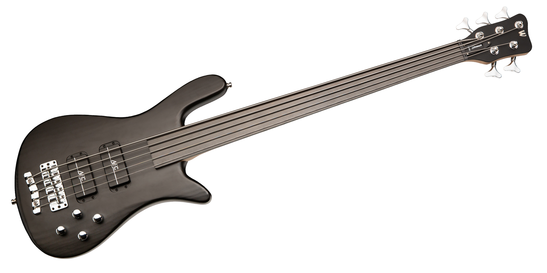 Warwick RockBass Streamer Standard, 5-String, Fretless - Nirvana Black Transparent Satin