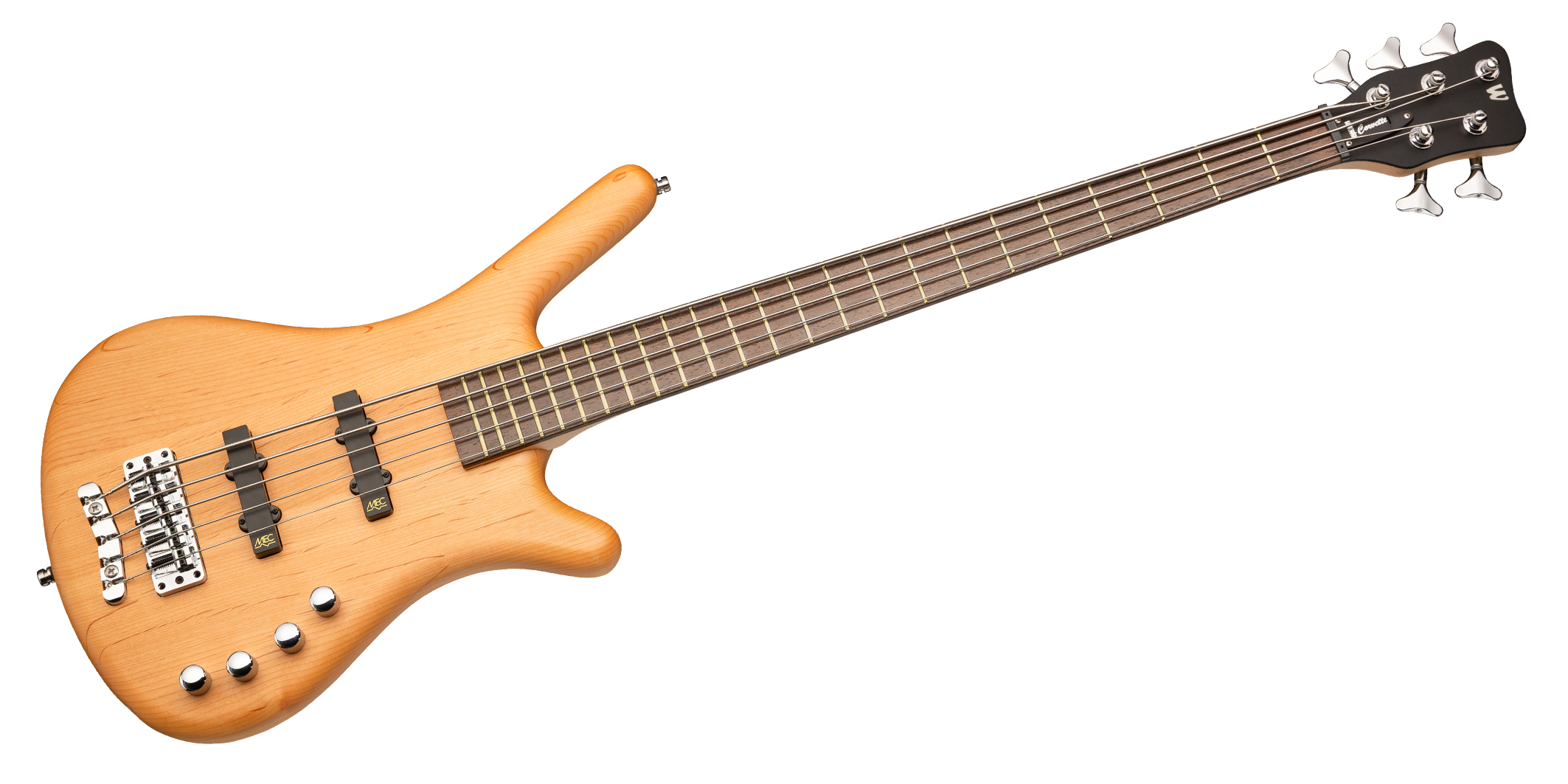 Warwick RockBass Corvette Basic, 5-String - Natural Transparent Satin