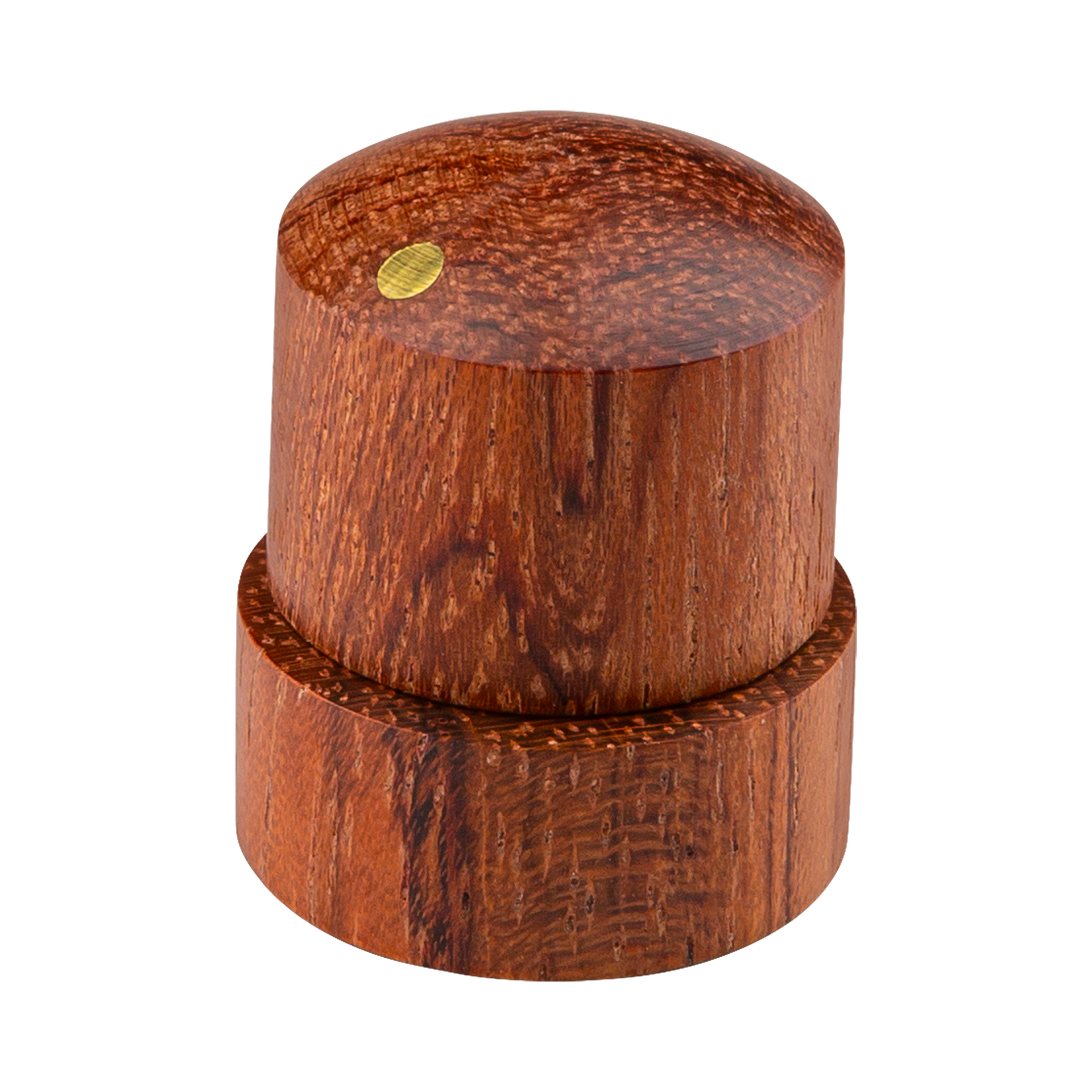 Framus & Warwick Parts - Stacked Wooden Dome Knob - Bubinga Pommele