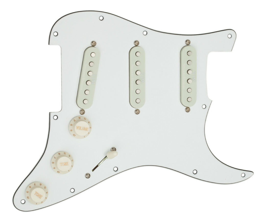 Seymour Duncan STK-S10S - Yngwie Loaded Pickguard - Off-White