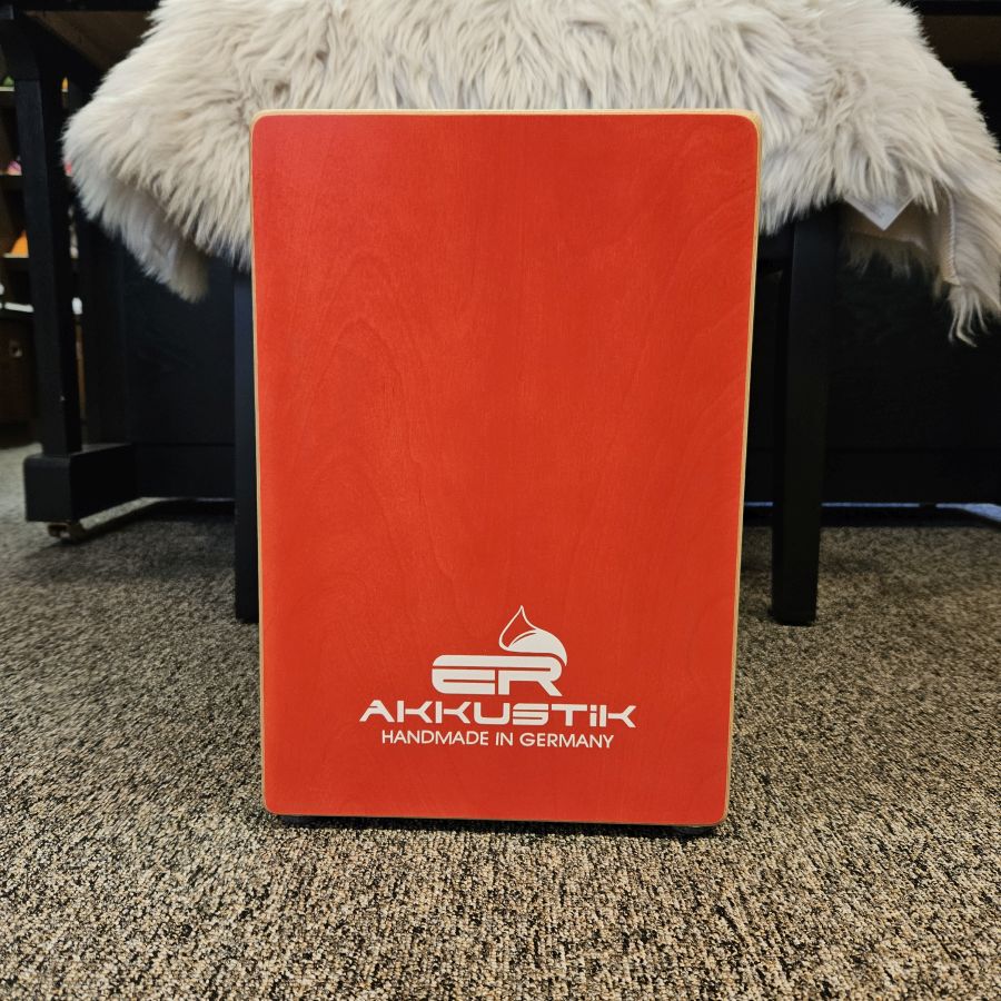 ERakkustik Cajon Kinderkiste rot - Kinder Cajon