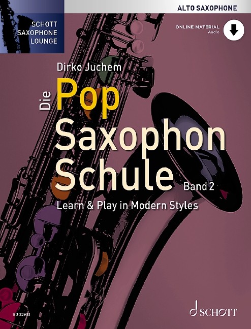 Juchem: Die Pop Saxophon Schule 2 - Alto Saxophon - ED 22933