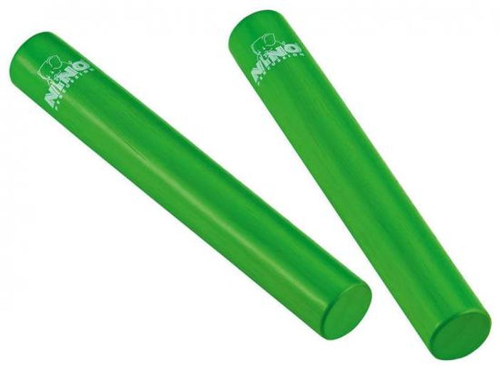 NINO 576GR Percussion Rattle Sticks - 7" grün