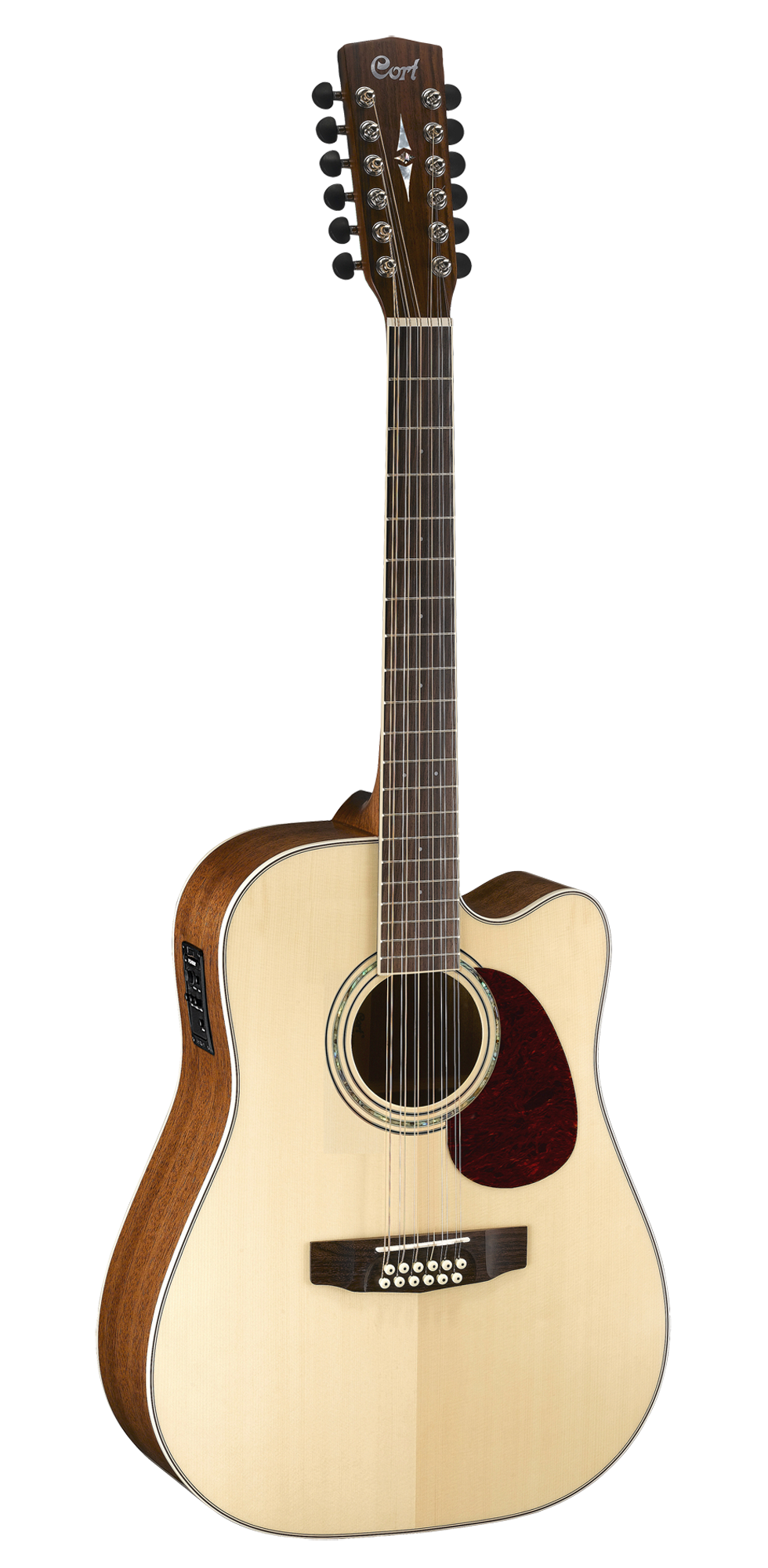 CORT Westerngitarre MR710F12, Natur Satin, 12-Saiter, Preamp