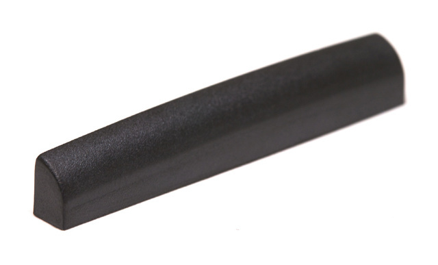 Black TUSQ XL PT-4202-00 - Blank Guitar / Bass Nut (48.8 mm) - Electric, Rounded, Flat