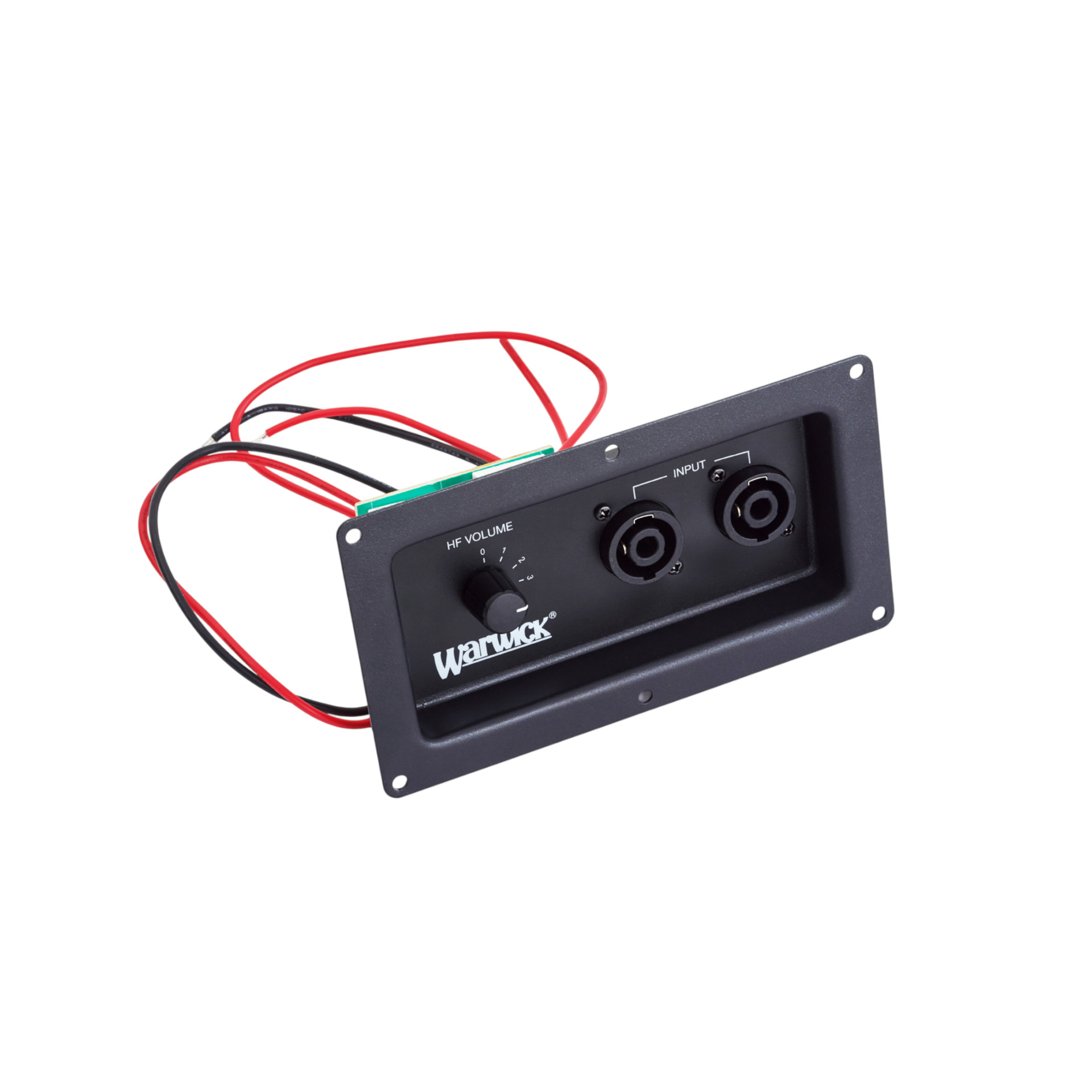 Warwick Amplification Parts - Connection Plate for WCA 210, 410W, 112 LW, 112 LW CE, 115 LW, 115 LW CE, 208 LW, 208 LW CE, 408 LW and 408 LW CE Bass Cabinets