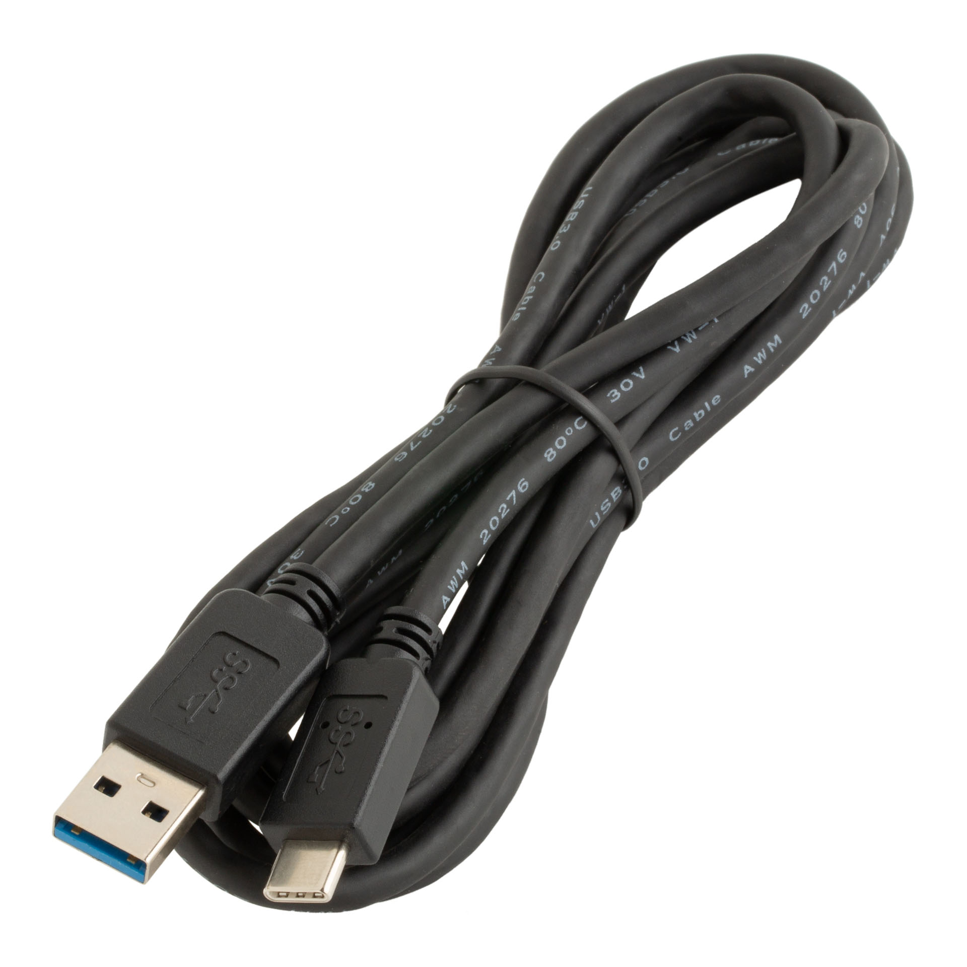 GTRS USB 3.0 Type-A to Type-C Cable for GTRS Intelligent Electric Guitars, 2 m - Black