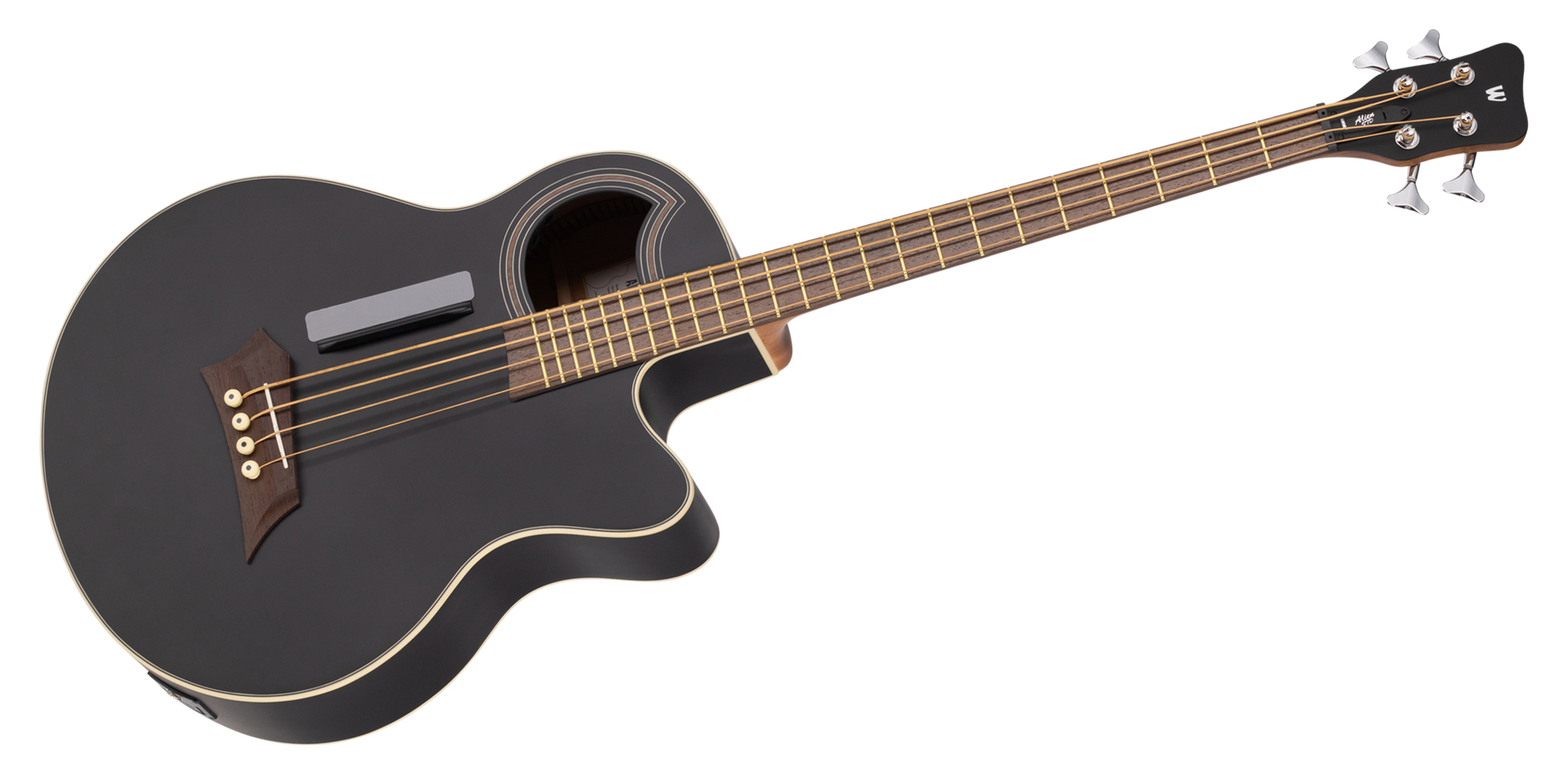 Warwick RockBass Alien Standard, 4-String - Solid Black Satin