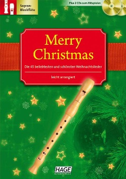 Merry Christmas für Sopranblockflöte - HAGE EH 1080