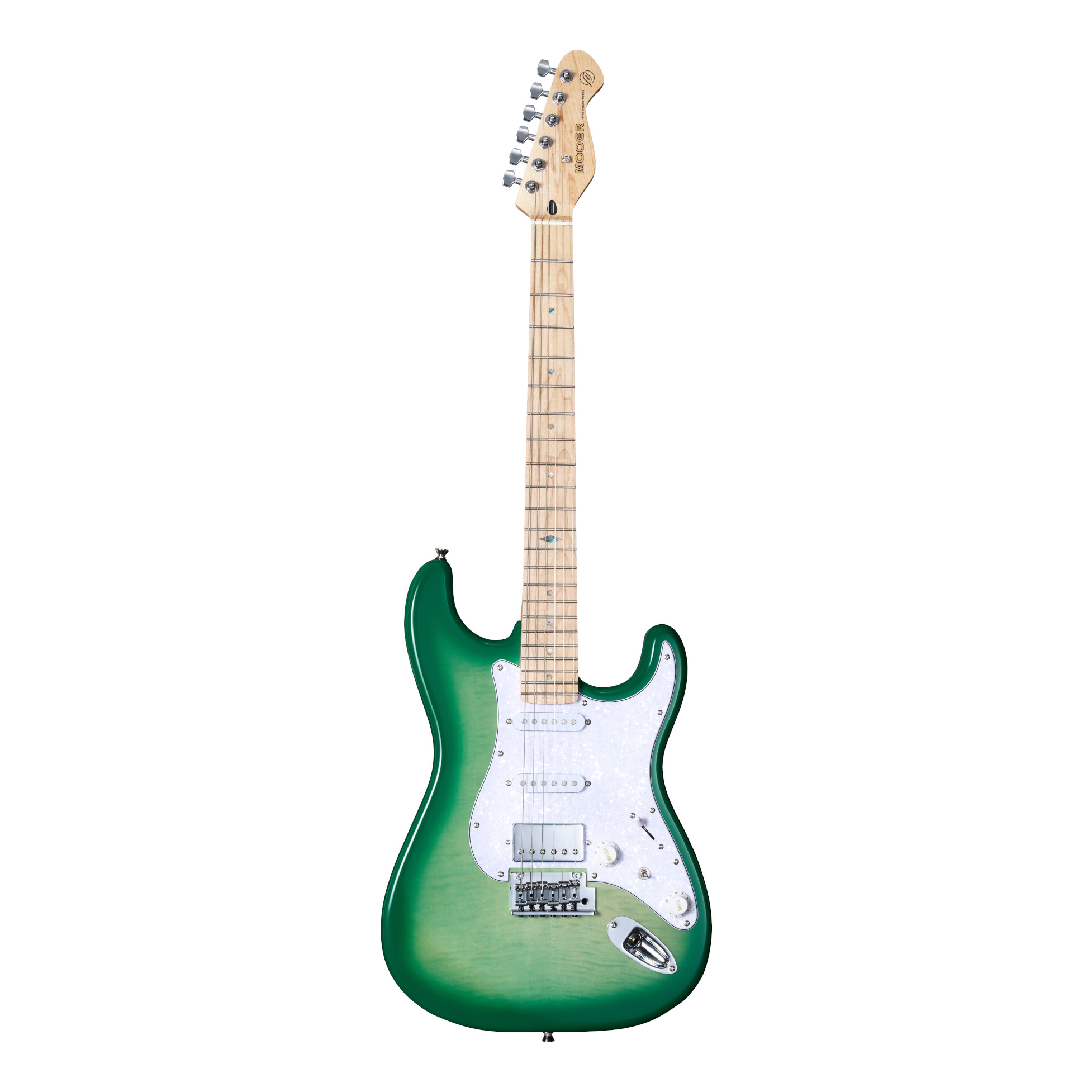 Mooer MSC30 Pro Guitar - Lemon Green