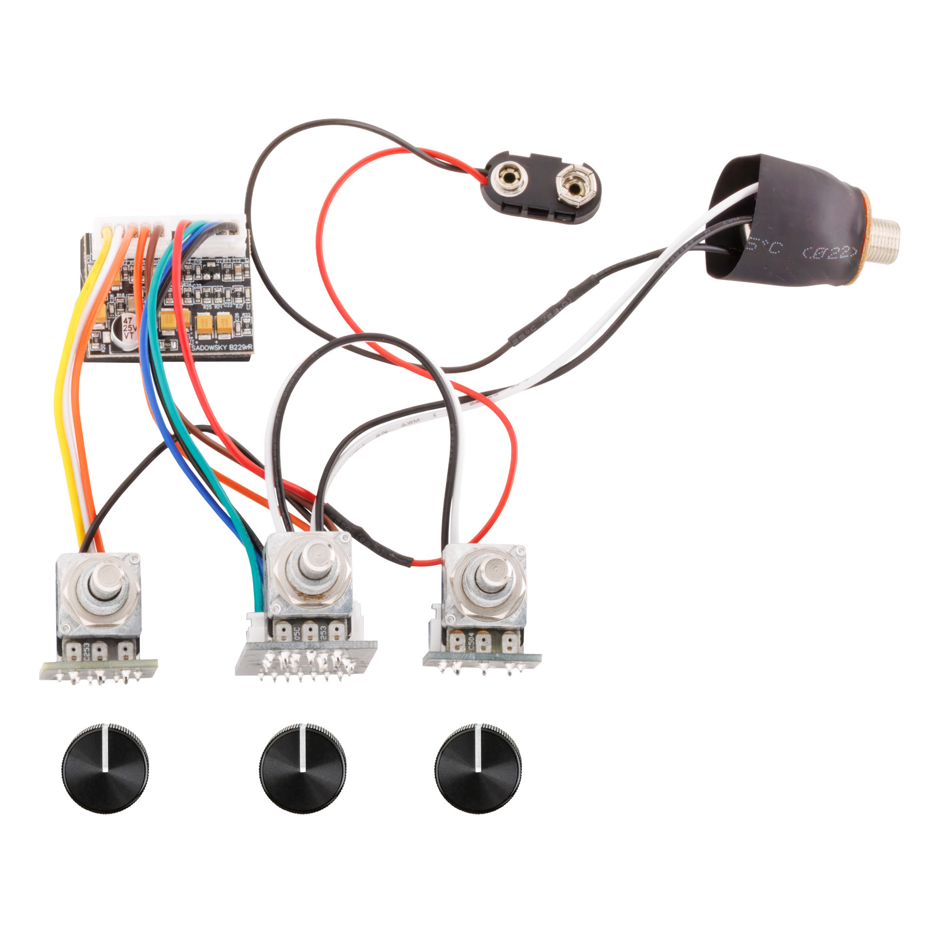 Sadowsky Parts - MetroExpress Complete Electronics for Ultra Vintage P Lefthand Basses