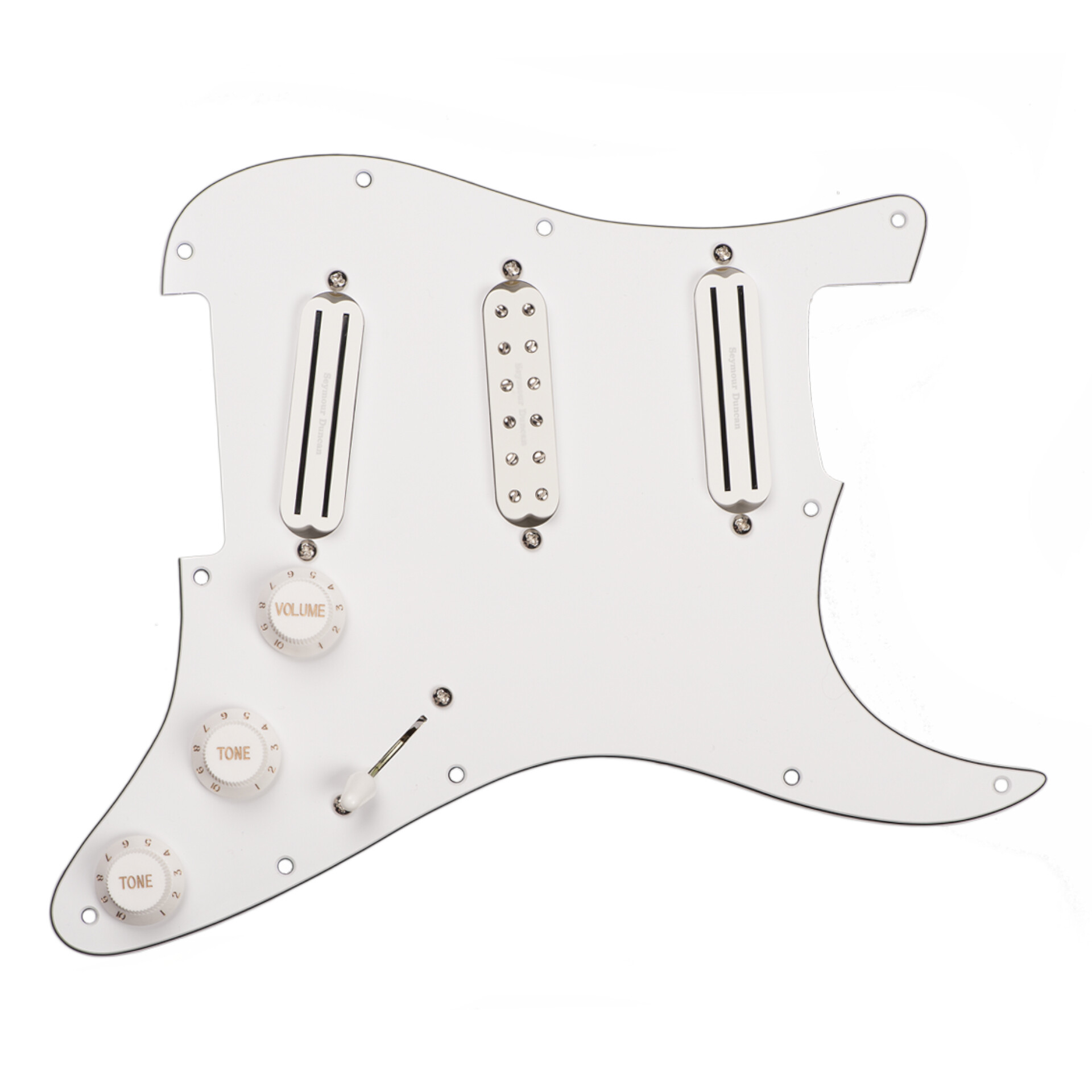 Seymour Duncan Dave Murray Loaded Pickguard, White